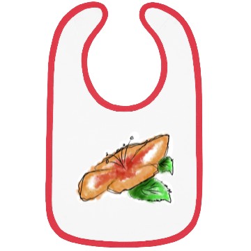 Discover Hibiscus Flower Bibs