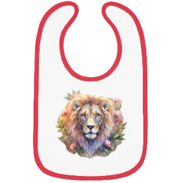 Discover Asher the Floral Monarch Bibs