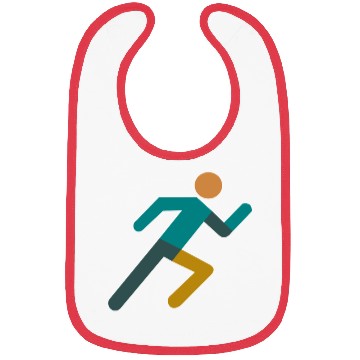 Discover Running Icon – Minimalist Runner Design Bibs