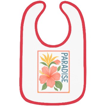 Discover Pink Flower Paradise – Nature Aesthetic Bibs