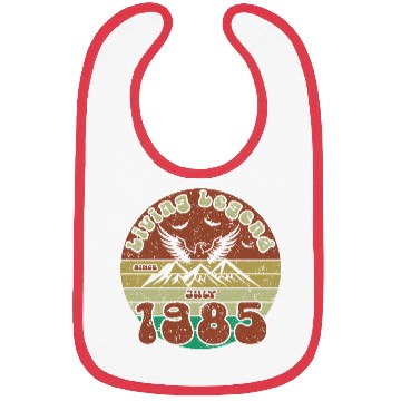 Discover 40th birthday Living Legend since VIN 07/1985 Bibs