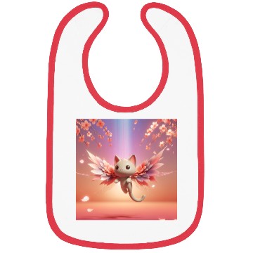 Discover Petal Flight Kitty Bibs