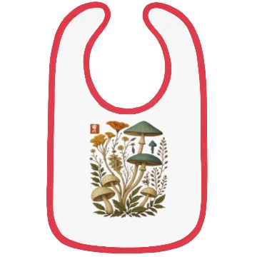 Discover Floral Fusion: Modern Botanical Embrace Bibs