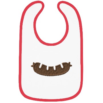 Discover Bratwurst embroidered Bibs