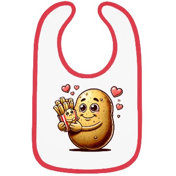 Discover Potato Loves Fries Bibs