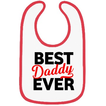 Discover BEST DAD EVER Bibs
