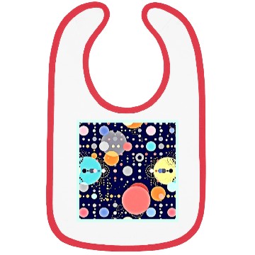 Discover Joyful Bubble Universe Vision Bibs