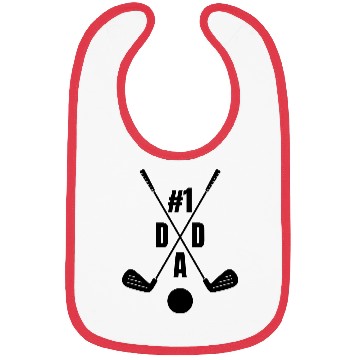 Discover Father's Day Golf #1 DAD Bibs