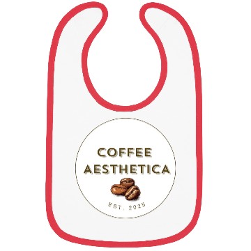 Discover Coffee Aesthetica Logo Bibs
