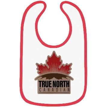 Discover Bibs Artwork True North Canadian Dark styles
