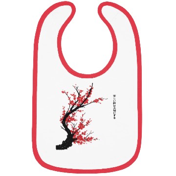 Discover Cherry Blossom Tree – Japanese Sakura Minimalist I Bibs
