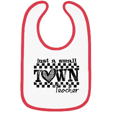 Discover Small Town Teacher Back To School Bibs