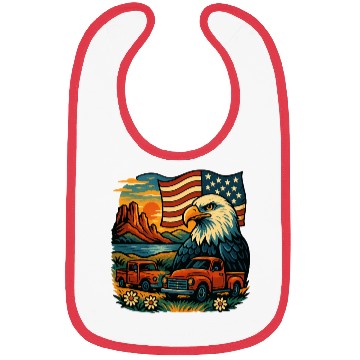 Discover Eagle Glory Bibs