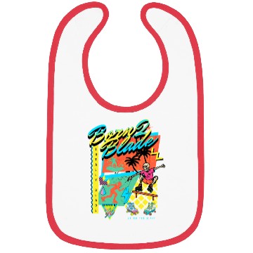 Discover Born 2 Blade 90s Nostalgia Design Bibs
