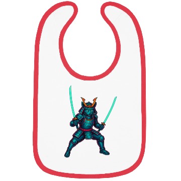 Discover Legendary Samurai Cat – Epic Warrior Design” Bibs