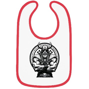 Discover Viking Warrior Man Odin Thor Norman Walhalla Bibs