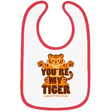 Discover You're My Tiger Bibs