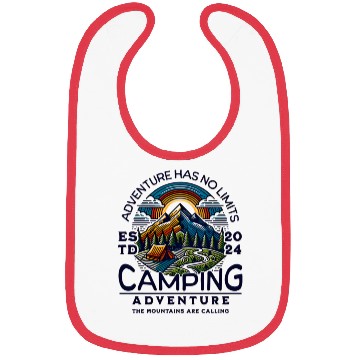 Discover Adventure has no limits Bibs