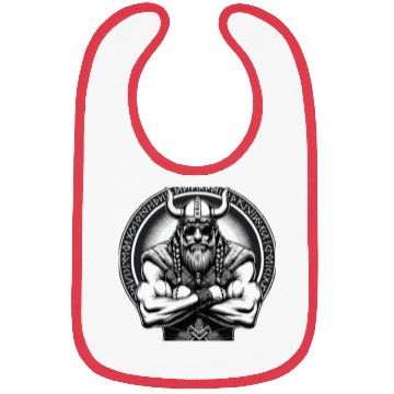 Discover Viking Warrior Man Odin Thor Norman Walhalla Bibs