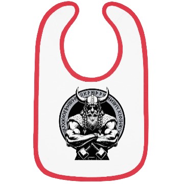 Discover Viking Warrior Man Odin Thor Norman Walhalla Bibs