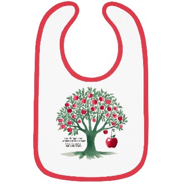 Discover From the apple tree all beginnings Bibs