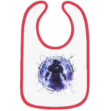 Discover Thunder Warrior With Lightning Magic Fantasy Style Bibs