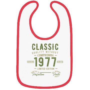 Discover Classic 1977 – Limited Edition Vintage Bibs