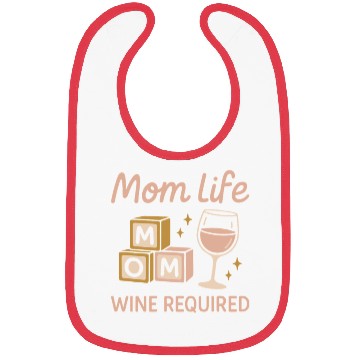 Discover Single Mom Life Chaos Coordinator Wine Coffee Bibs