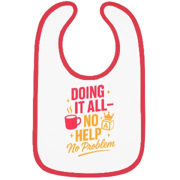 Discover Single Mom Life Chaos Coordinator Wine Coffee Bibs