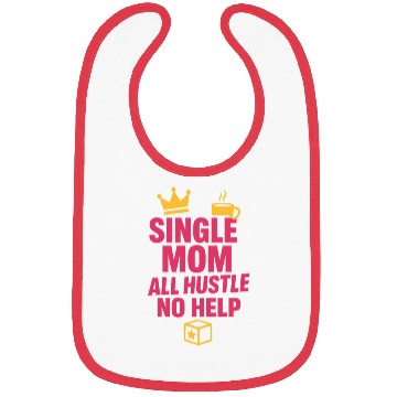 Discover Single Mom Life Chaos Coordinator Wine Coffee Bibs