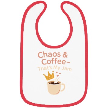 Discover Single Mom Life Chaos Coordinator Wine Coffee Bibs