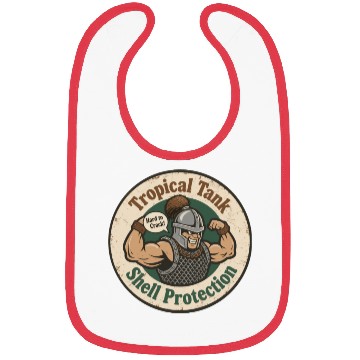 Discover Tropical Tank Shell Protection Coconut Bibs