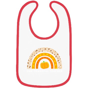 Discover Thanksgiving Teacher One Thankful Bibs