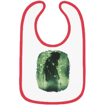 Discover Swamp Demon with Glowing Aura and Haunt Magic Bibs