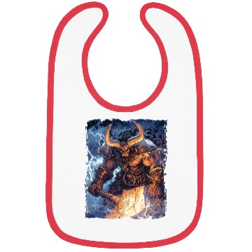 Discover Storm Warrior with Axe and Primal Fury Bibs