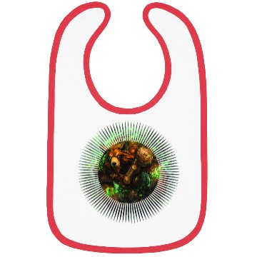 Discover Natural Guard With Green Aura Bibs