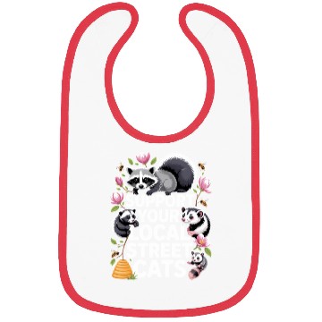 Discover Support Local Street Cats Bee Style Bibs