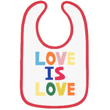 Discover love is love Bibs