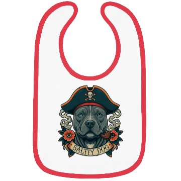 Discover saltyy dog Pitbull Bibs