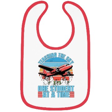 Discover Flight Instructor Teaching The Sky Flight Lesson Bibs