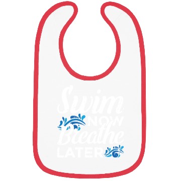 Discover Funny Swimming Saying Bibs