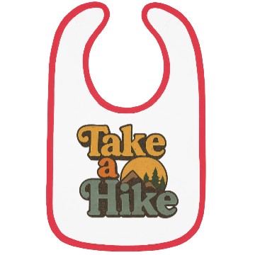 Discover Take A Hike Retro Mountain Bibs