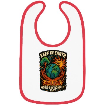 Discover Earth Guardian World Environment Day Bibs