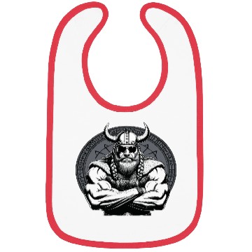 Discover Viking Warrior Man Odin Thor Norman Walhalla Bibs