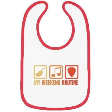 Discover Guitarist Weekend Routine Bibs