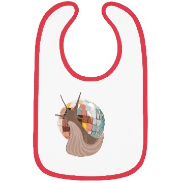 Discover Disco snail No.4 Bibs