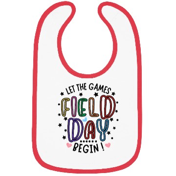 Discover Let The Games Begin Field Day Teacher Student Bibs