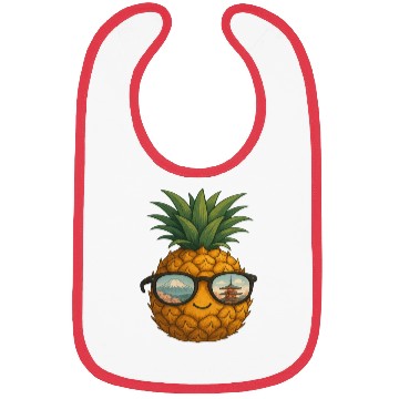Discover Japan Pineapple Bibs