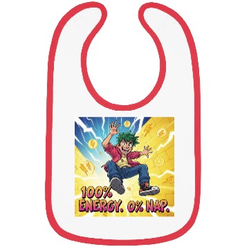 Discover Lemon Bolt No Sleep. Just Zaps Bibs