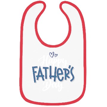Discover Happy Father's Day Handwritten Design Bibs
